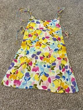 New With Tags Sky to Moon Floral Tie Dress Size Medium